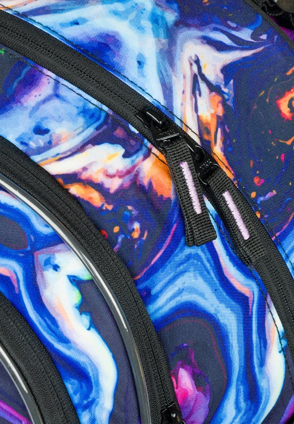 3 SET ERGONOMISCHE  CORE  – Schulranzen Set – violett