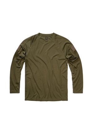 Brandit, QUICK DRY SHIRT LONGSLEEVE - Langarmshirt - olive