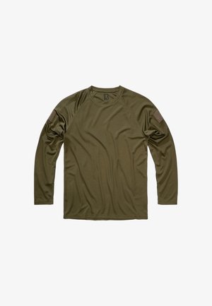 Brandit, QUICK DRY SHIRT LONGSLEEVE - Langarmshirt - olive