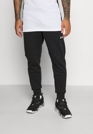 BASELINE - Tracksuit bottoms - black/grey