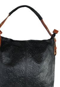 DrachenLeder TOSCANTO - Handtas - schwarz braun