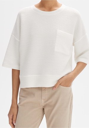 Sweatshirt - white