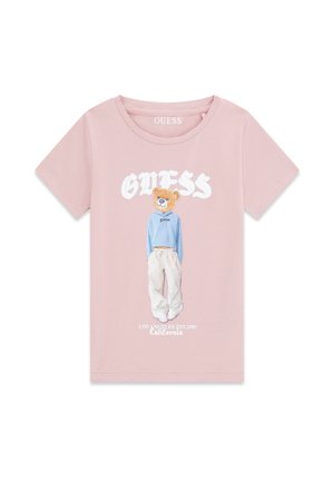Guess, - T-shirt z nadrukiem
