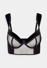 FINAL HOUR TOP - Sujetador con aros - black