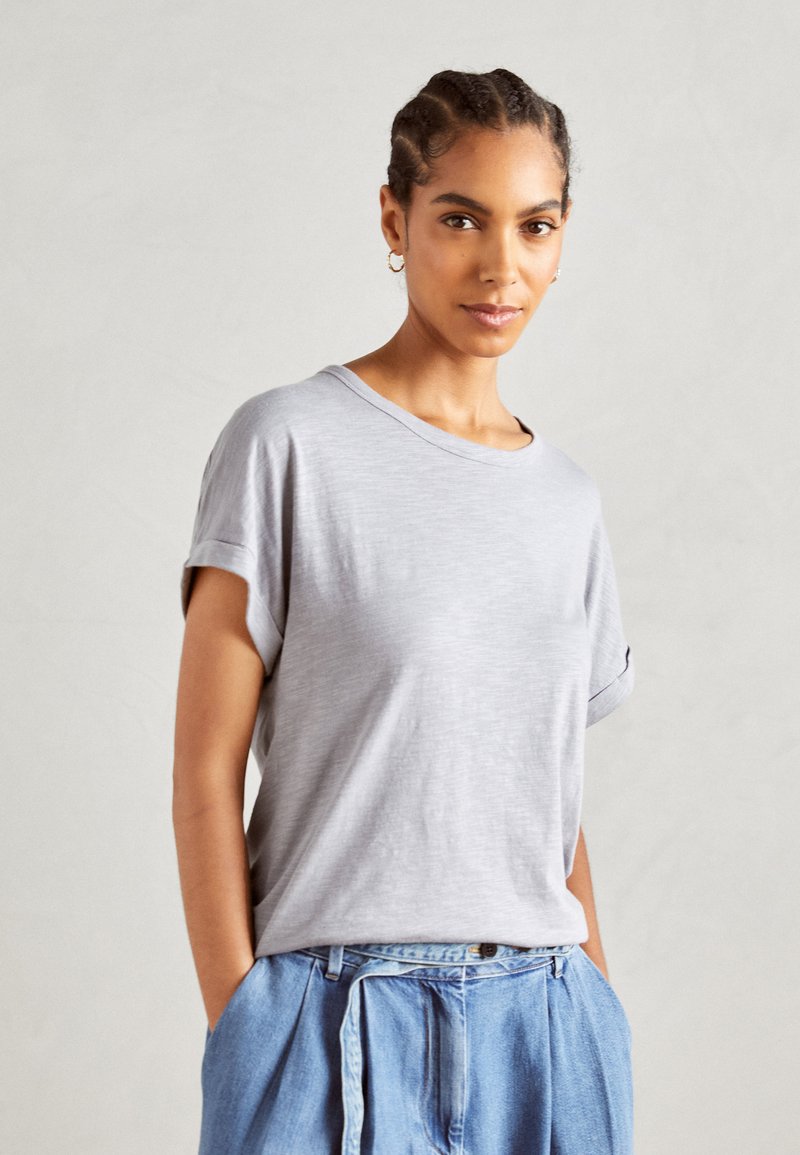 Marc O'Polo SHORT SLEEVE CREW NECK - T-shirt basic - nordic sea ...