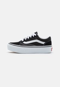 Vans - OLD SKOOL PLATFORM UNISEX - Sneakers - black/true white Miniatyrbild 1