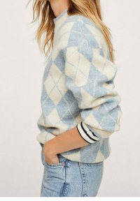 Mango Neule - light blue