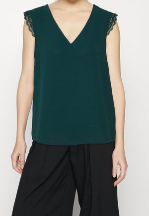 Blouse - dark green