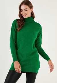 LELA TURTLENECK LONG - Striktrøje - benetton color