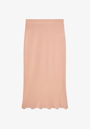 Rodier, EMBROIDERED - Jupe crayon - rose poudré