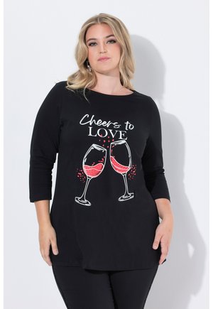 Langarmshirt - black