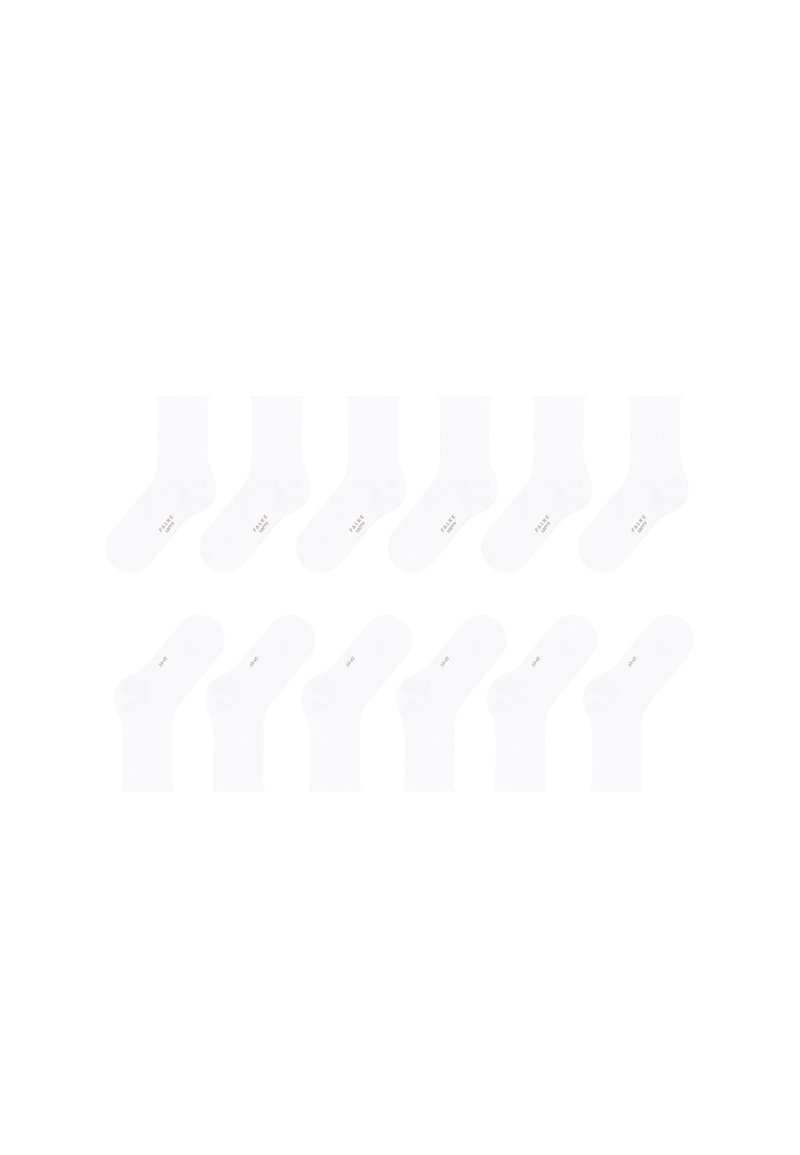 FALKE FALKE Happy 6-Pack everyday casual - Socks - white