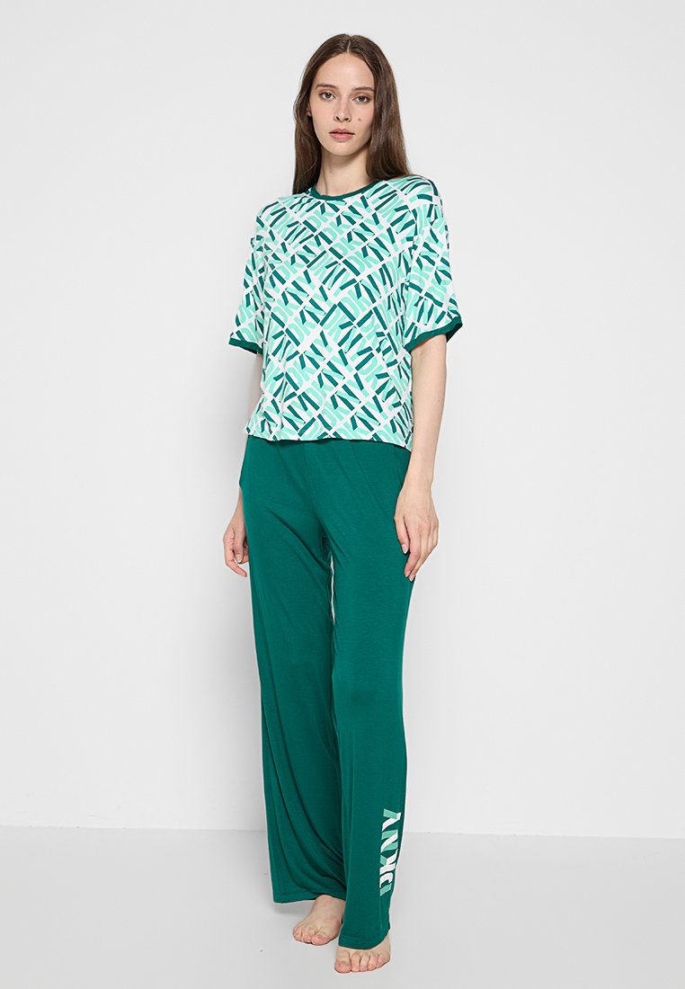 DKNY Loungewear Pyjama groen DKNY Loungewear Pyjama groen