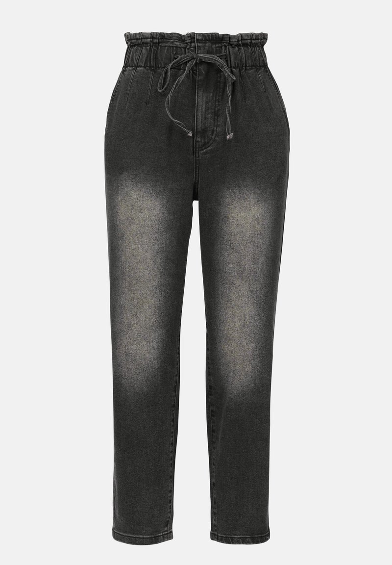 Even&Odd Tall Mom jeans zwart denim/blackdenim