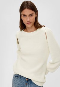 s.Oliver Strickpullover - ecru