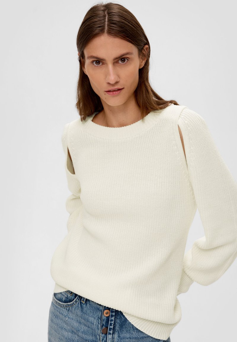 s.Oliver Strickpullover - ecru