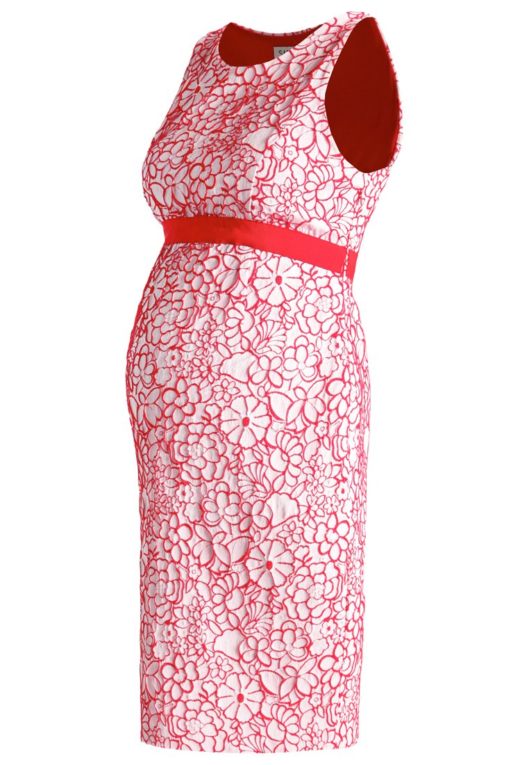 Sara’ Etui-jurk rood