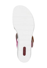 Rieker COMPENSÉE À - Sandales à plateforme - combinaison beige