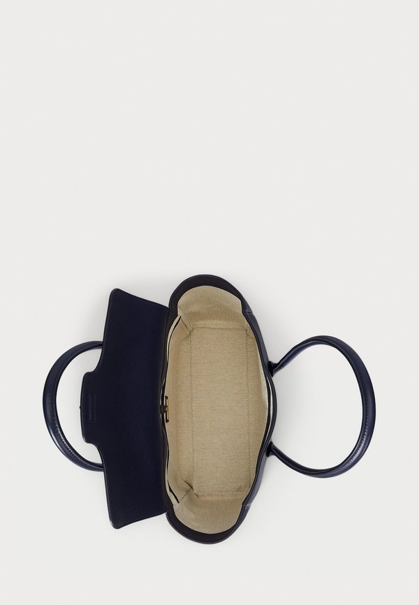 PEBBLED LEATHER LARGE TANNER SATCHEL - Handbag2