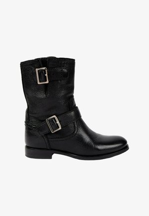 Prada, Bottines de cowboy / motard - black