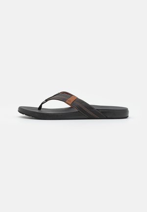 CUSHION PHANTOM - Sandaler m/ tåsplit - coffee black