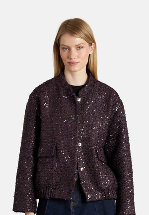 Chaquetas bomber - morado oscuro