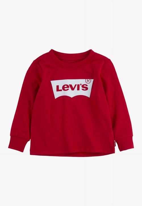 Levi's® BATWING TEE - Top cu mânecă lungă - red/white