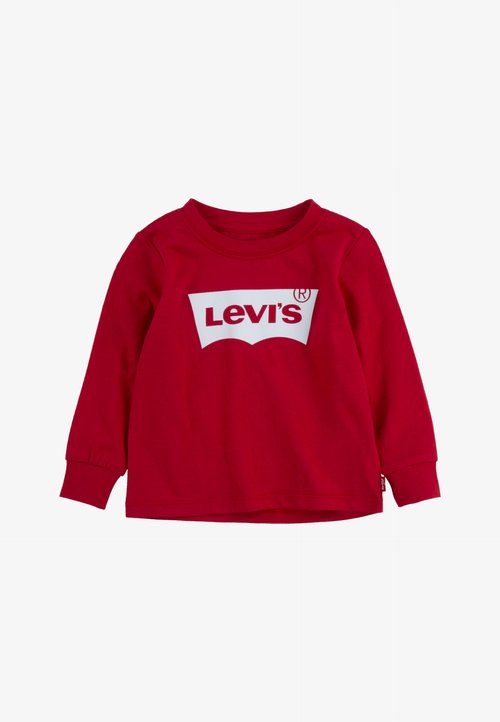 Levi's® BATWING TEE - Top cu mânecă lungă - red/white
