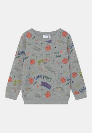 NMMBOBBI - Felpa - grey melange