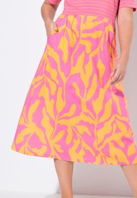 LAURASØN V-AUSSCHNITT 1/2 ARM OEKO-TEX - Trikoomekko - pink