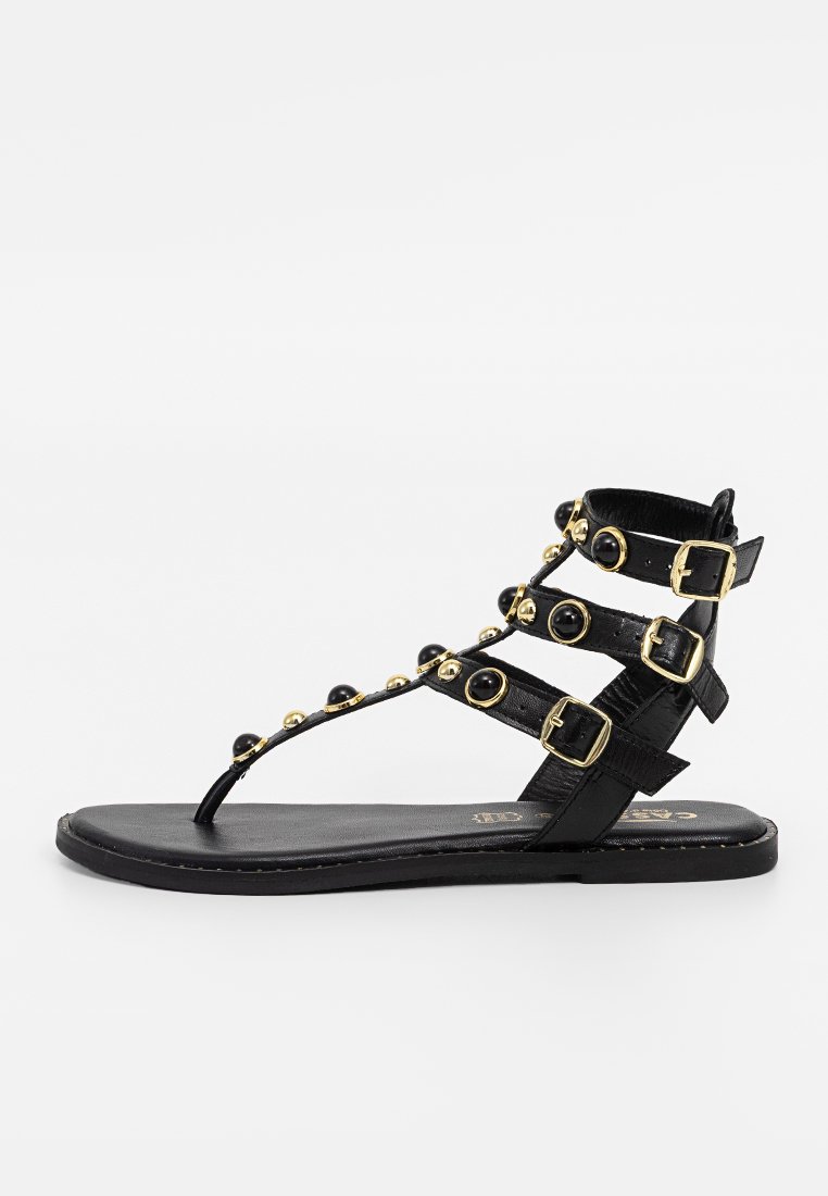 Cassis côte d’azur Teensandalen zwart