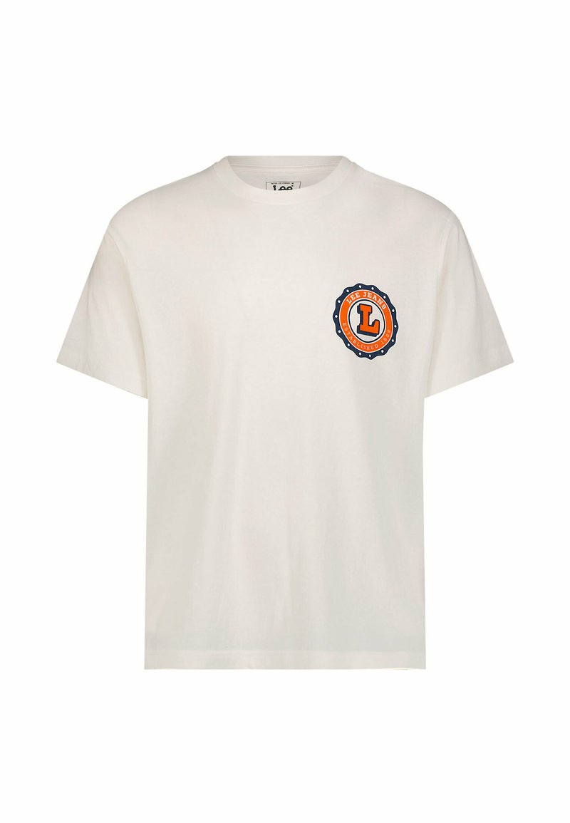 Lee T-shirt print beige