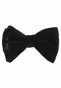 Next SET - Pocket square - black velvet polka dot