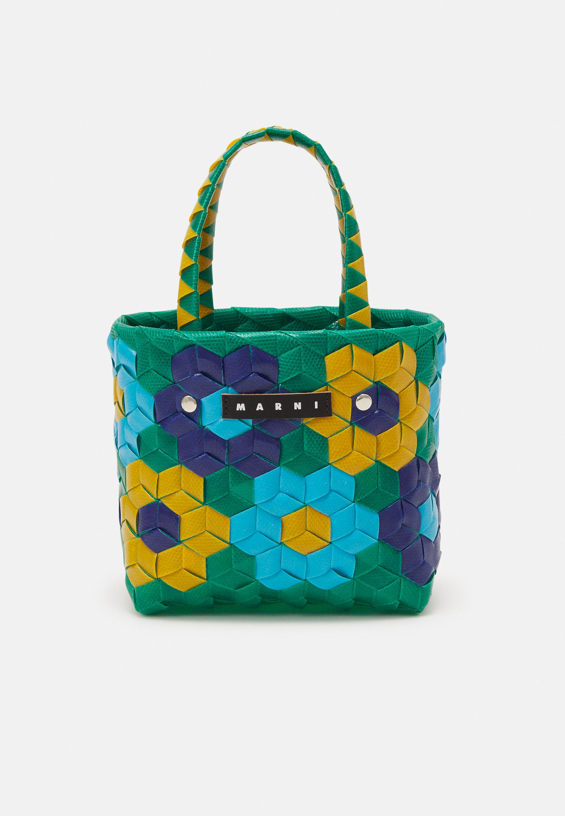 Marni SUNFLOWER BAG UNISEX - Handtasche - emerald bright green 