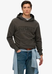 Superdry & Co BRAND  - Hættetrøje - charcoal