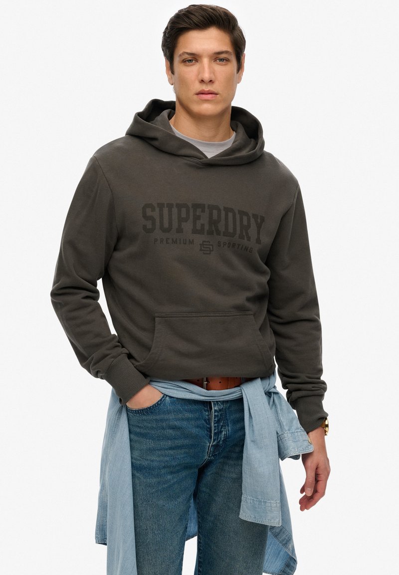 Superdry & Co BRAND  - Hættetrøje - charcoal