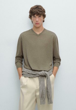Pullover - khaki