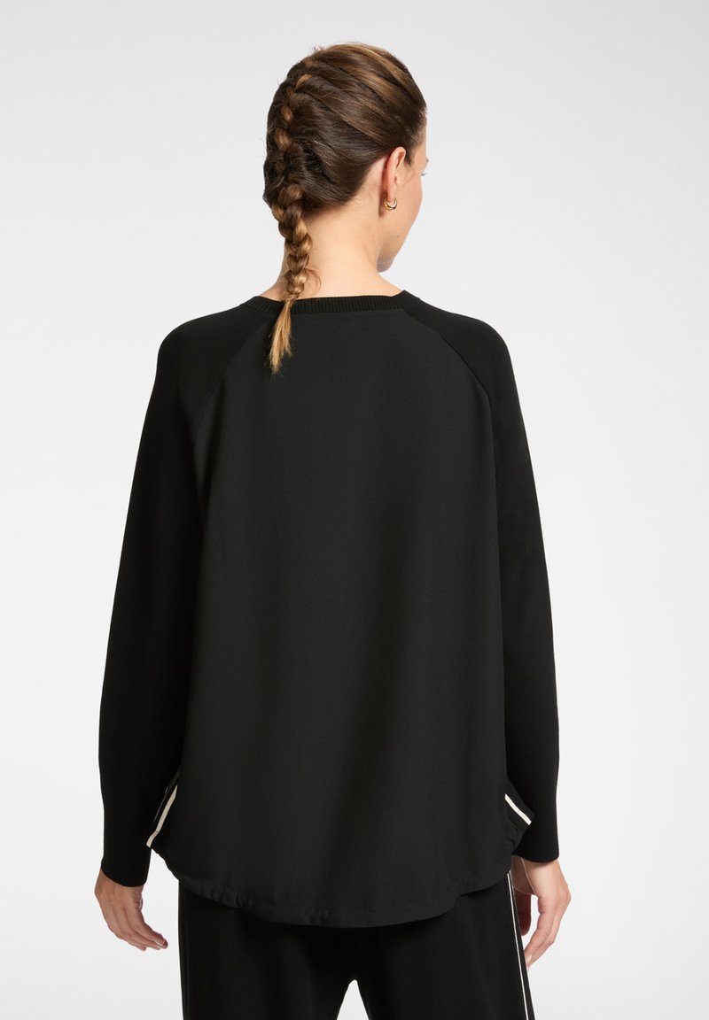 Elena Mirò CON COLLO STACCABILE Maglione nero