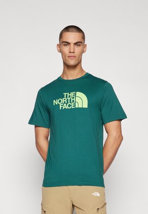 M SS EASY TEE - Camiseta estampada - deep nori/meta lime