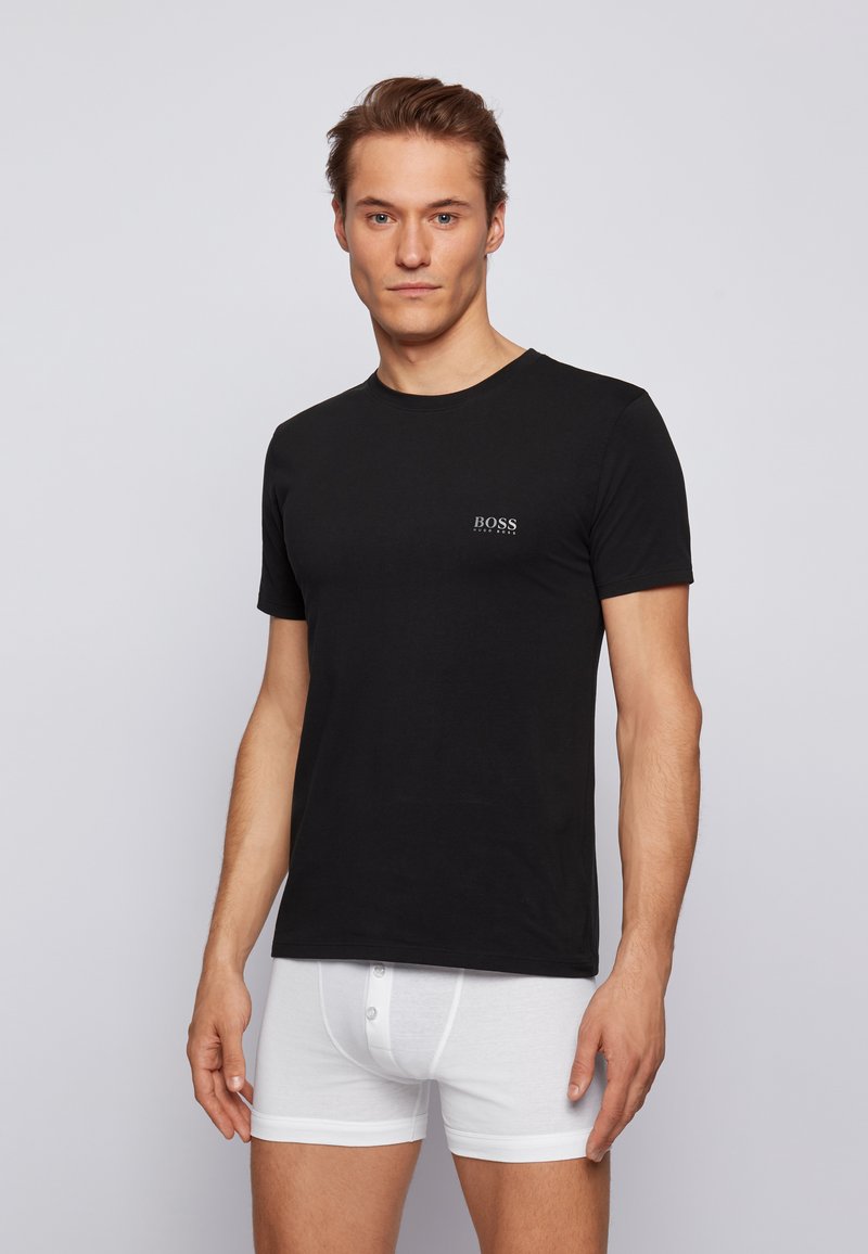 Herren Unterhosen | BOSS 2 PACK Unterhemd/-shirt black/schwarz - AZ86189 Herren Unterhosen | BOSS 2 PACK Unterhemd/-shirt black/schwarz - AZ86189
