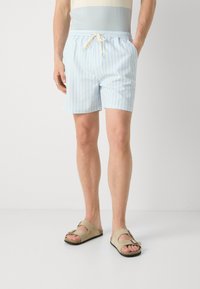 Les Deux STAN STRIPE SWIM - Šorti - summer sky/light ivory