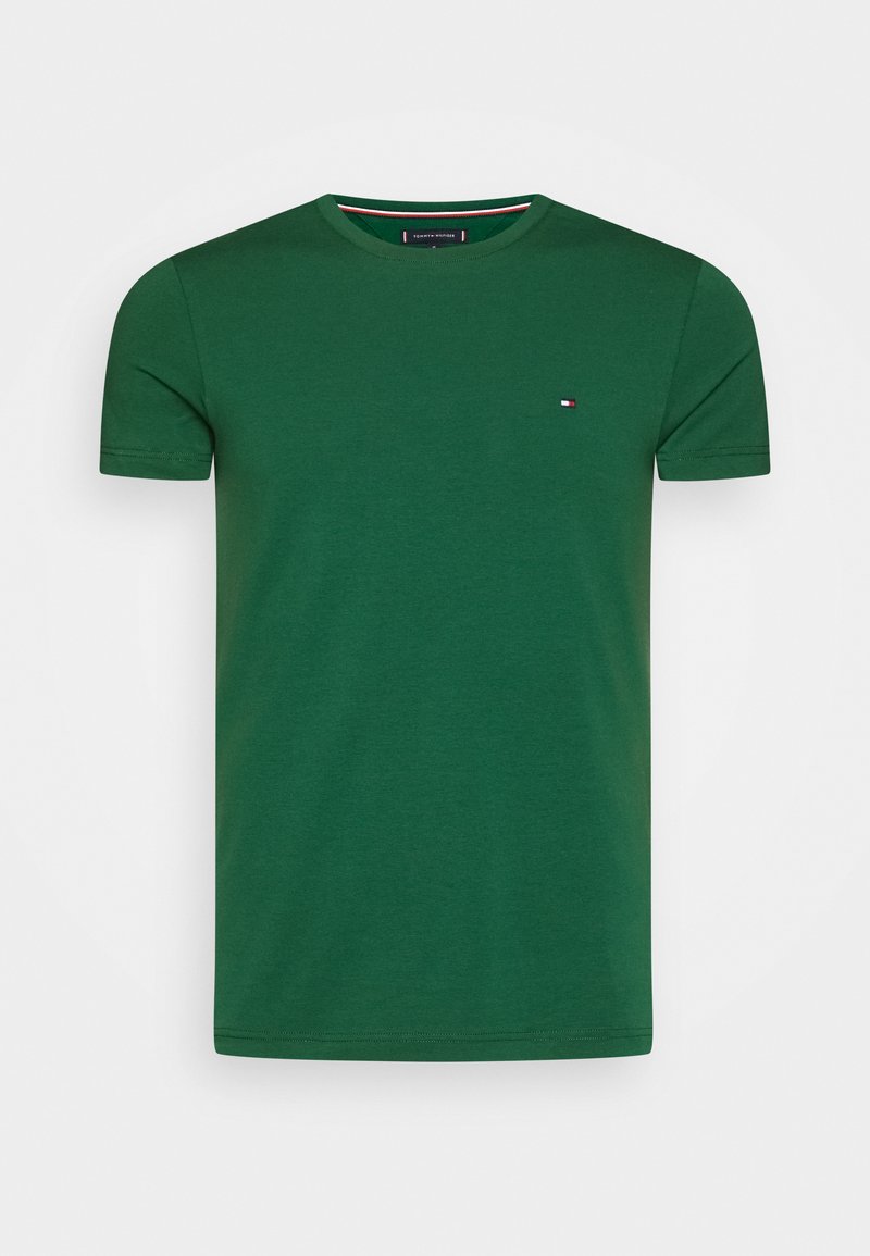 Tommy Hilfiger SLIM FIT TEE TShirt basic prep green/grün Zalando.de