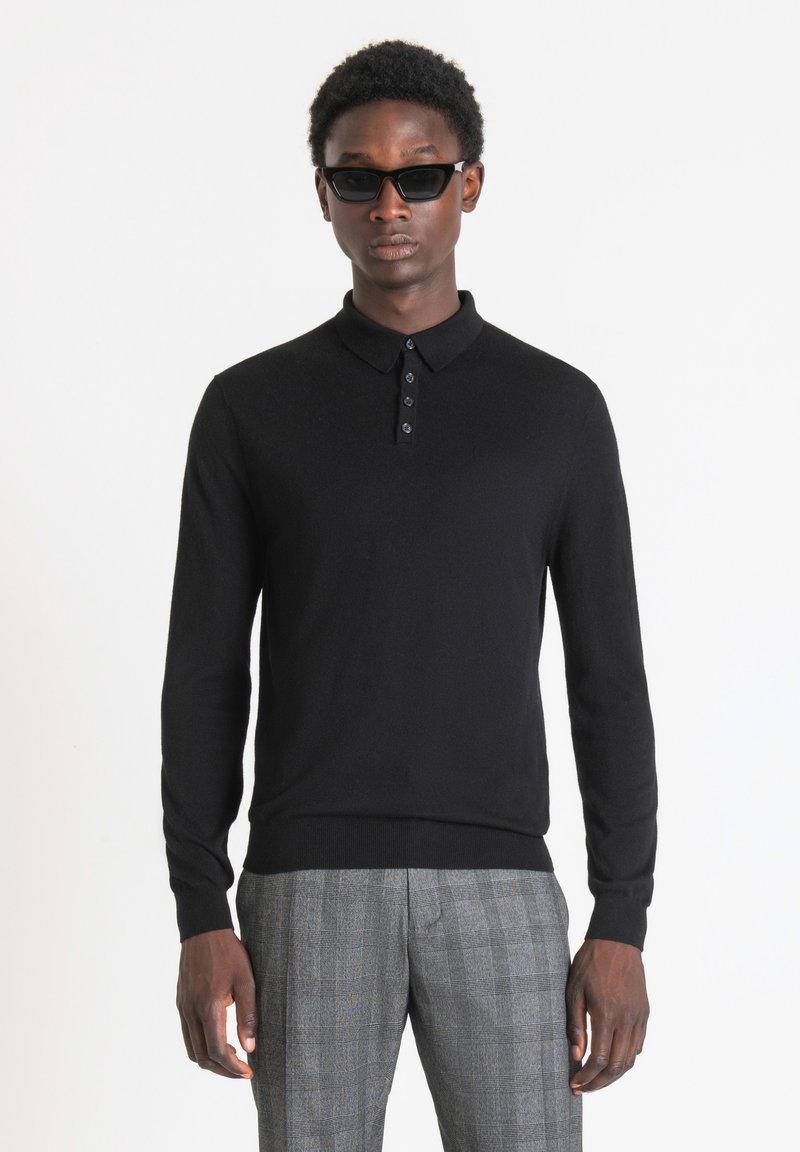 Antony Morato REGULAR FIT  - Camiseta de manga larga - black