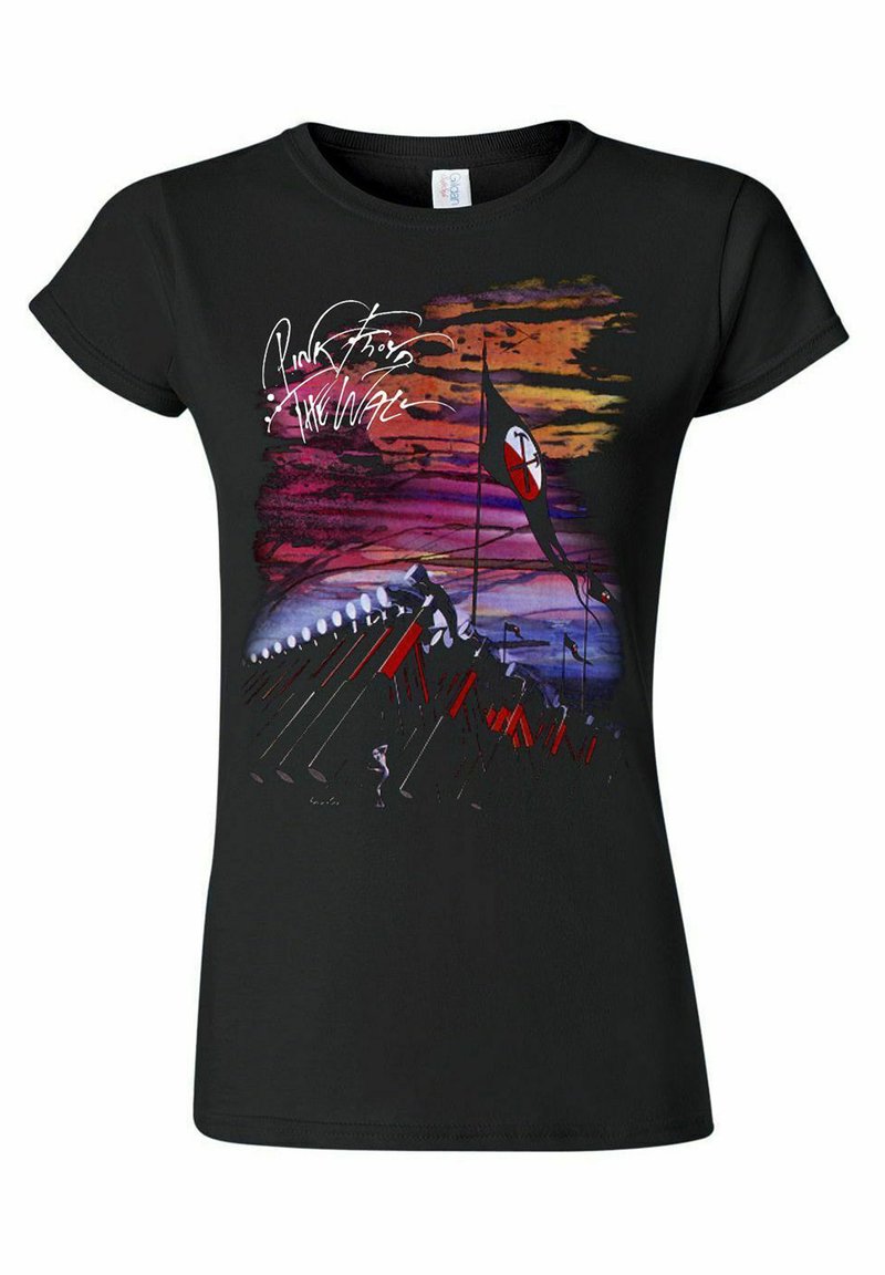 rockshirts FLOYD THE WALL MARCHING HAMMERS KVINDER Print Tshirt