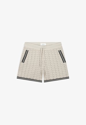 Pure Path, REGULAR FIT CASUAL SHORTS - Shorts - sand
