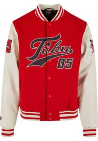 VARSITY BLOCK COLLEGE - Bomberjakke - red offwhite