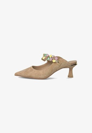 Alma en Pena, Mules à talons - taupe