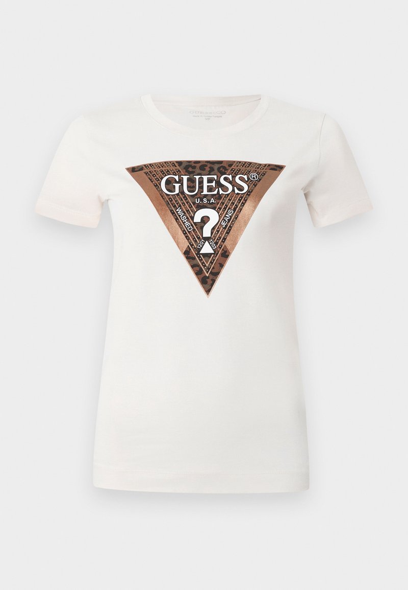 Guess T-shirt print crème