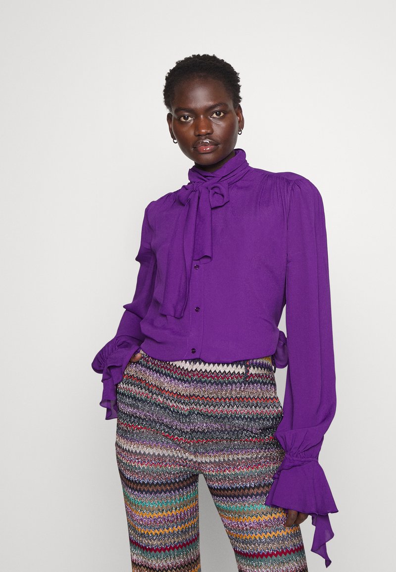 Pinko SCOZIA BLUSA Blouse viola pensiero/lilac Zalando