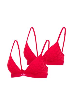 TERROT FLEX 2-PACK - Triangel BH - red